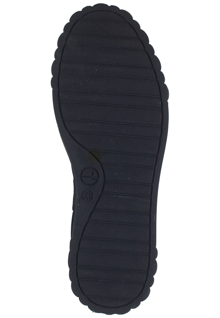 Tamaris Stiefelette Leder/Textil Schwarz