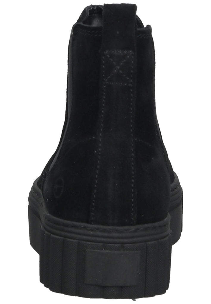 Tamaris Stiefelette Leder/Textil Schwarz