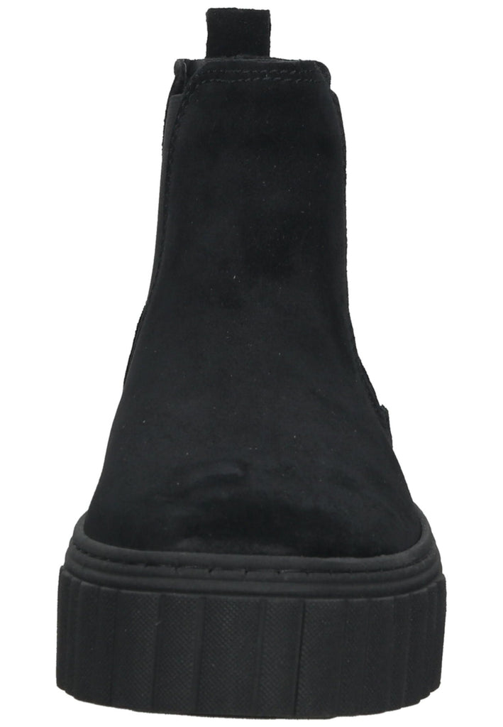 Tamaris Stiefelette Leder/Textil Schwarz