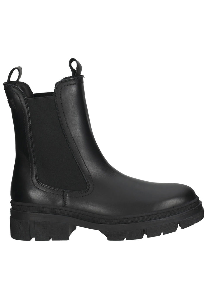 Tamaris Stiefelette Leder/Textil Schwarz