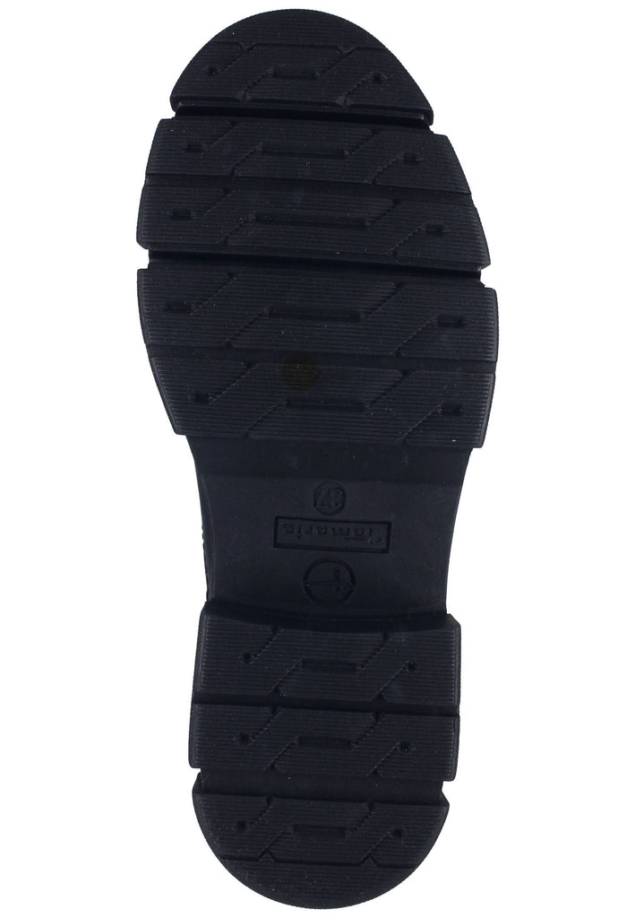 Tamaris Stiefelette Leder/Textil Schwarz