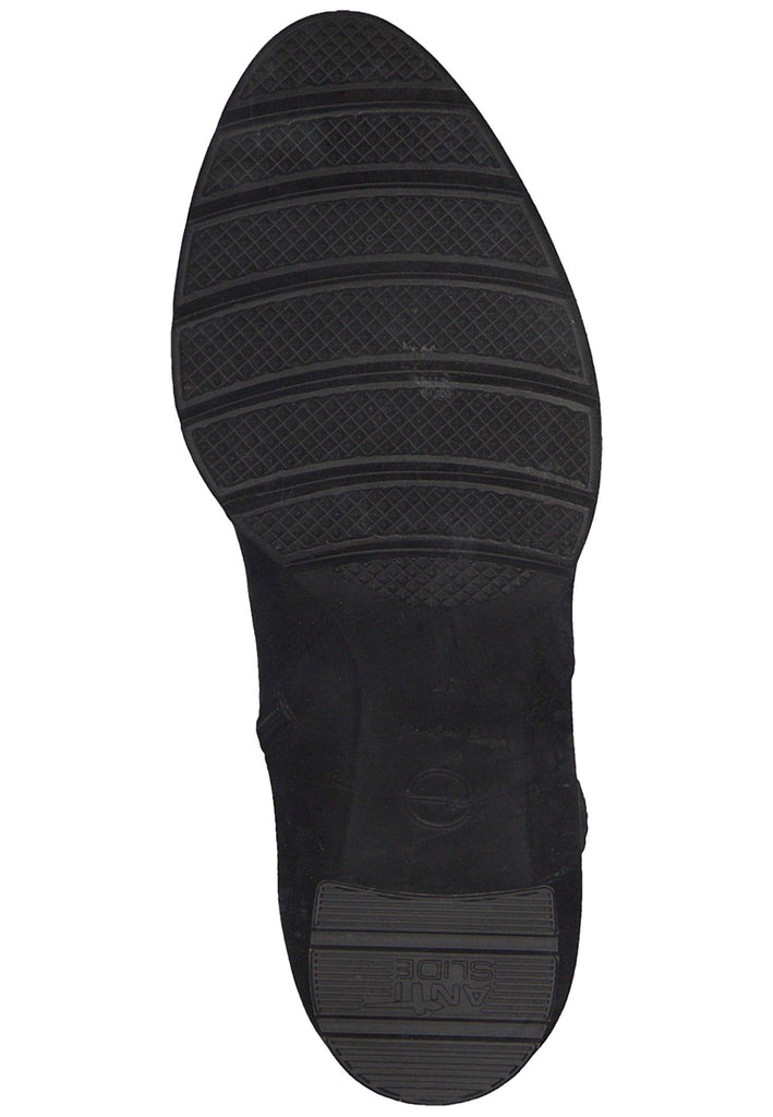 Tamaris Stiefelette Leder/Textil Schwarz