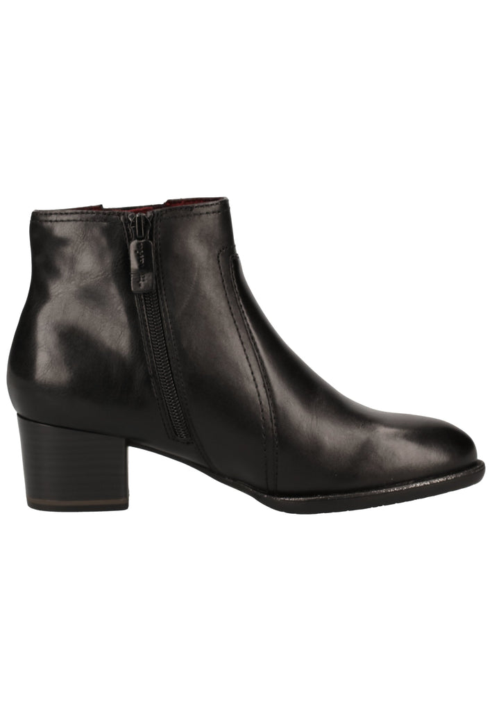 Tamaris Stiefelette Leder/Textil Schwarz