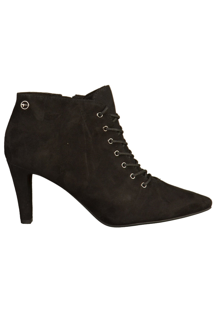 Tamaris Stiefelette Leder/Textil Schwarz