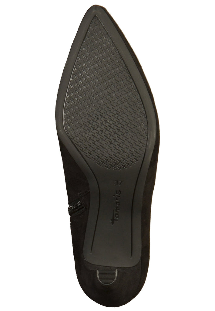 Tamaris Stiefelette Leder/Textil Schwarz