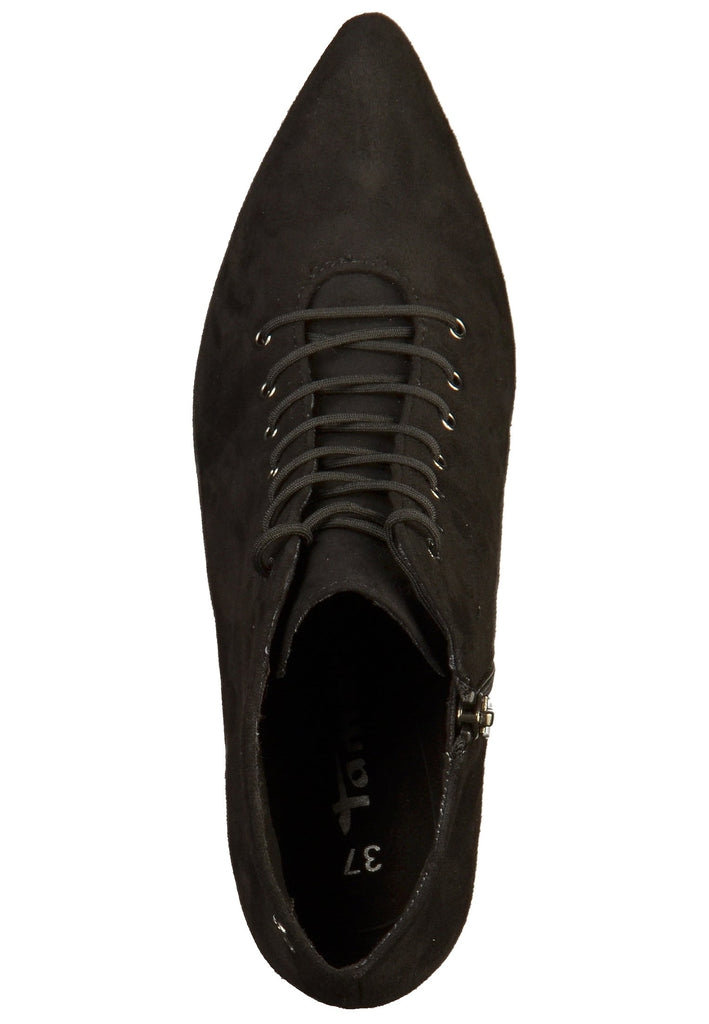 Tamaris Stiefelette Leder/Textil Schwarz