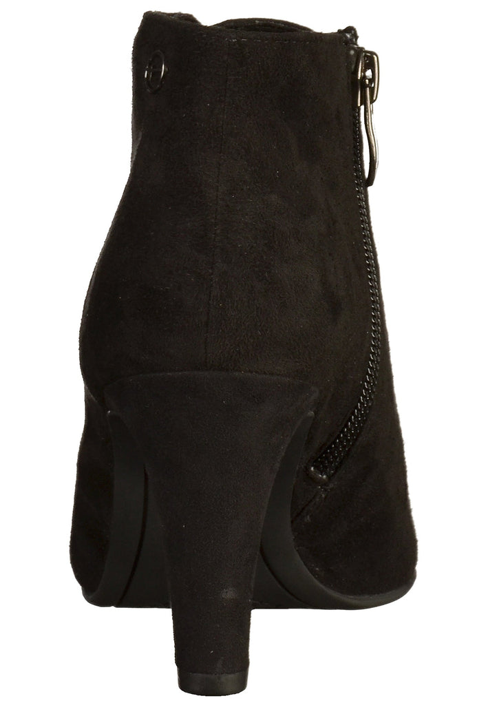 Tamaris Stiefelette Leder/Textil Schwarz