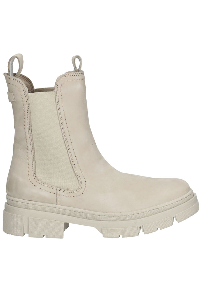 Tamaris Stiefelette Leder/Textil Taupe