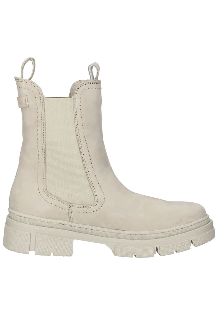 Tamaris Stiefelette Leder/Textil Taupe