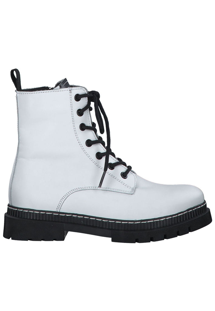 Tamaris Stiefelette Leder/Textil Weiß