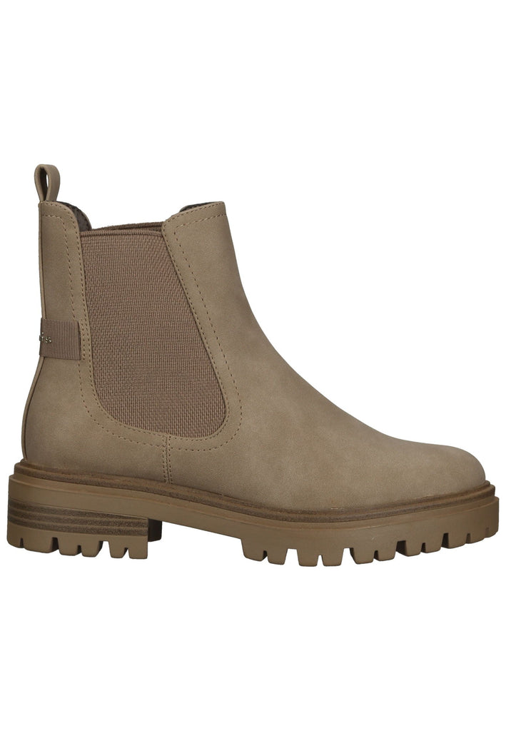 Tamaris Stiefelette Lederimitat Camel