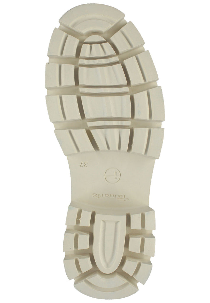 Tamaris Stiefelette Lederimitat Ivory