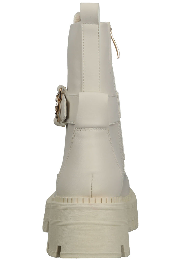 Tamaris Stiefelette Lederimitat Ivory