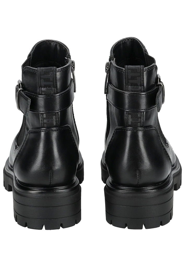 Tamaris Stiefelette Lederimitat Schwarz