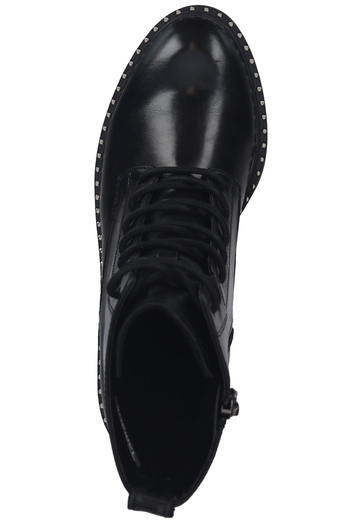 Tamaris Stiefelette Lederimitat Schwarz
