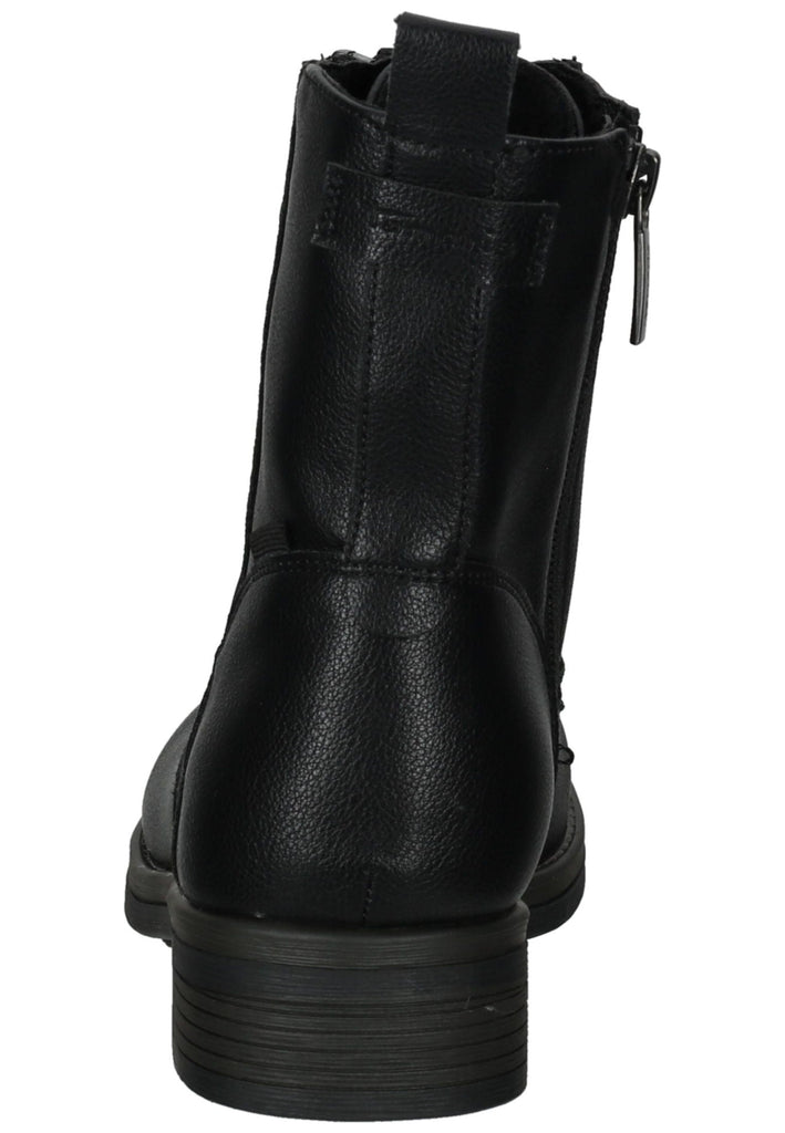 Tamaris Stiefelette Lederimitat Schwarz