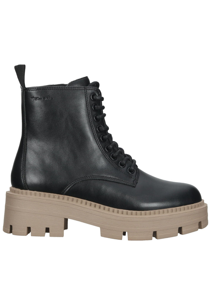 Tamaris Stiefelette Lederimitat Schwarz