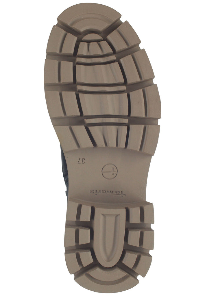 Tamaris Stiefelette Lederimitat Schwarz