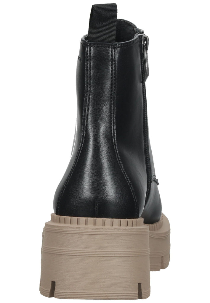 Tamaris Stiefelette Lederimitat Schwarz