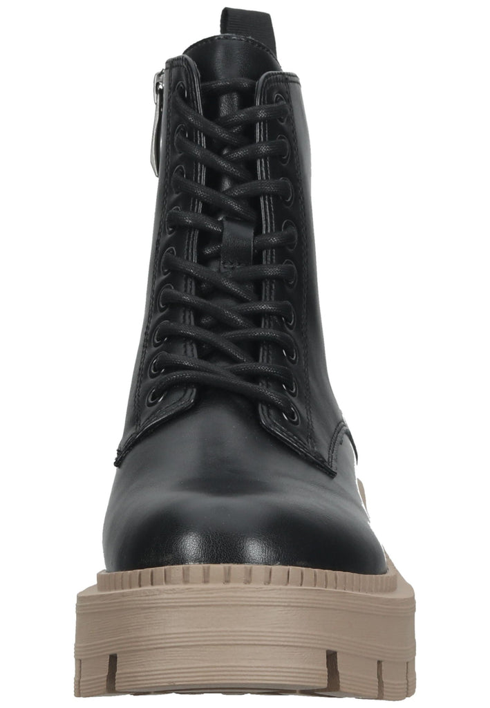 Tamaris Stiefelette Lederimitat Schwarz