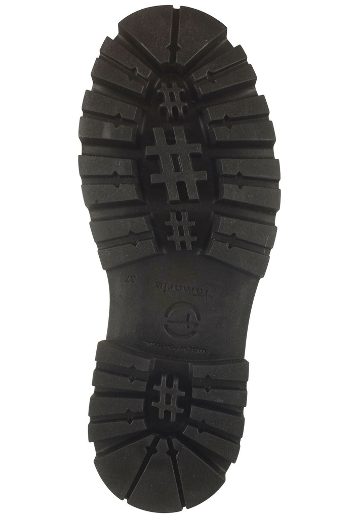 Tamaris Stiefelette Lederimitat Schwarz