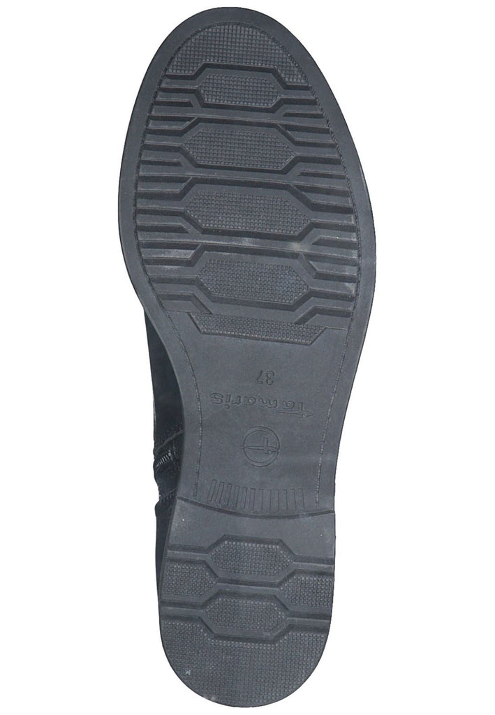 Tamaris Stiefelette Lederimitat Schwarz