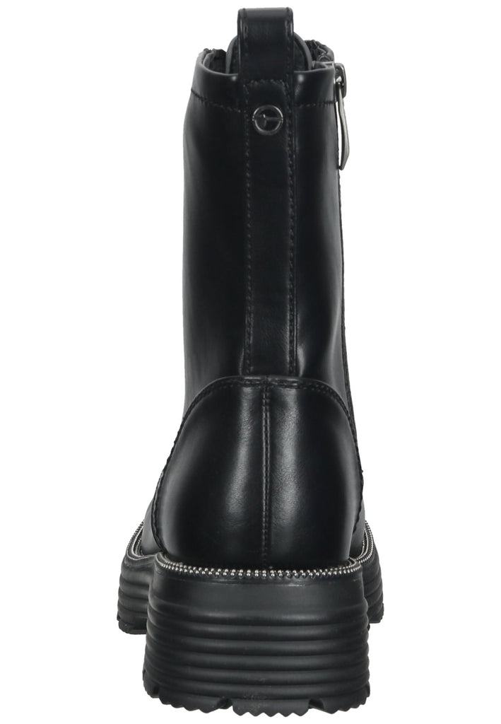 Tamaris Stiefelette Lederimitat Schwarz