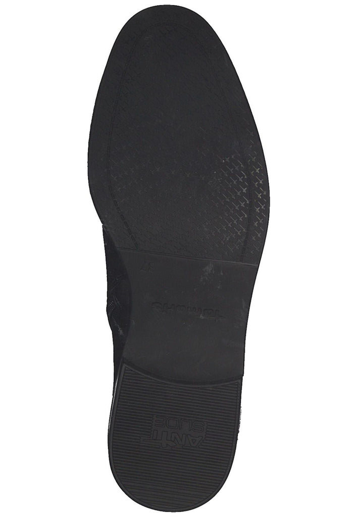 Tamaris Stiefelette Lederimitat Schwarz