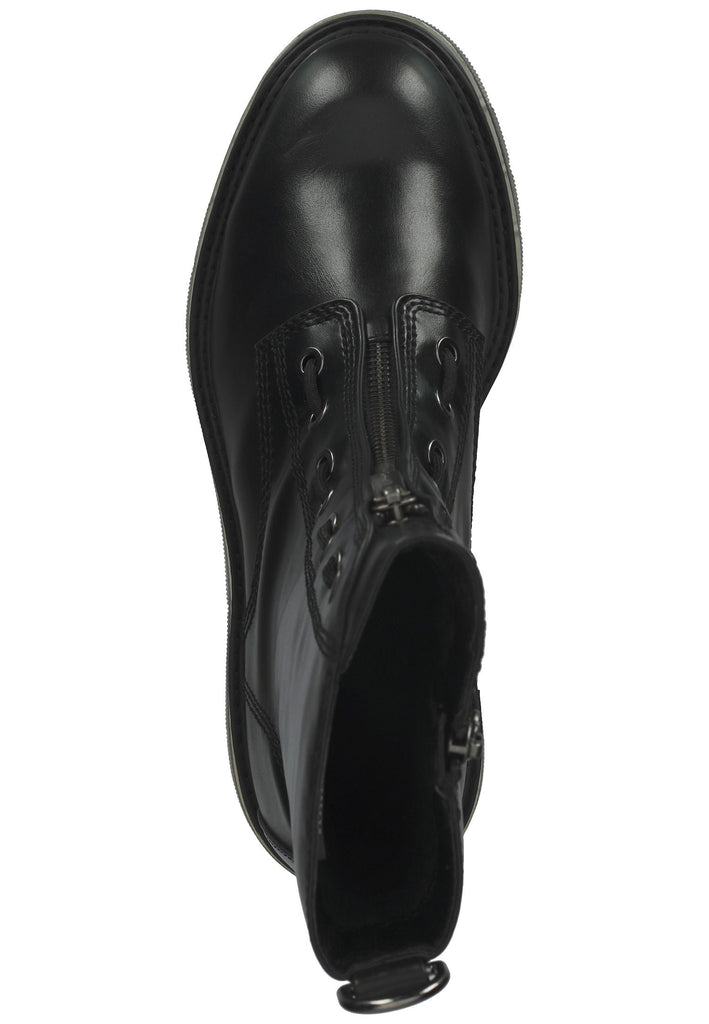 Tamaris Stiefelette Lederimitat Schwarz