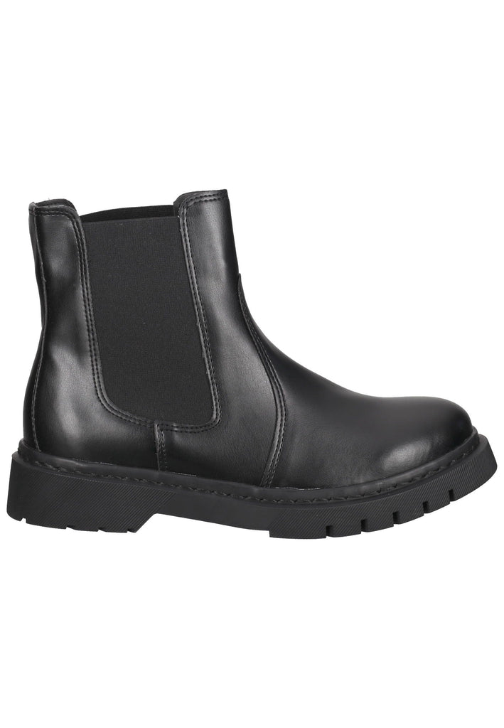 Tamaris Stiefelette Lederimitat Schwarz