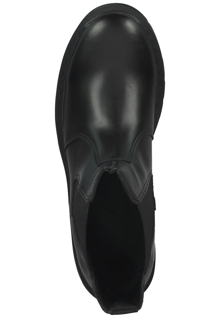 Tamaris Stiefelette Lederimitat Schwarz