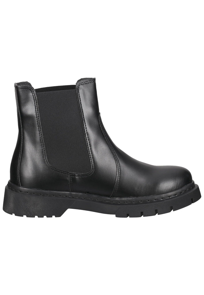 Tamaris Stiefelette Lederimitat Schwarz