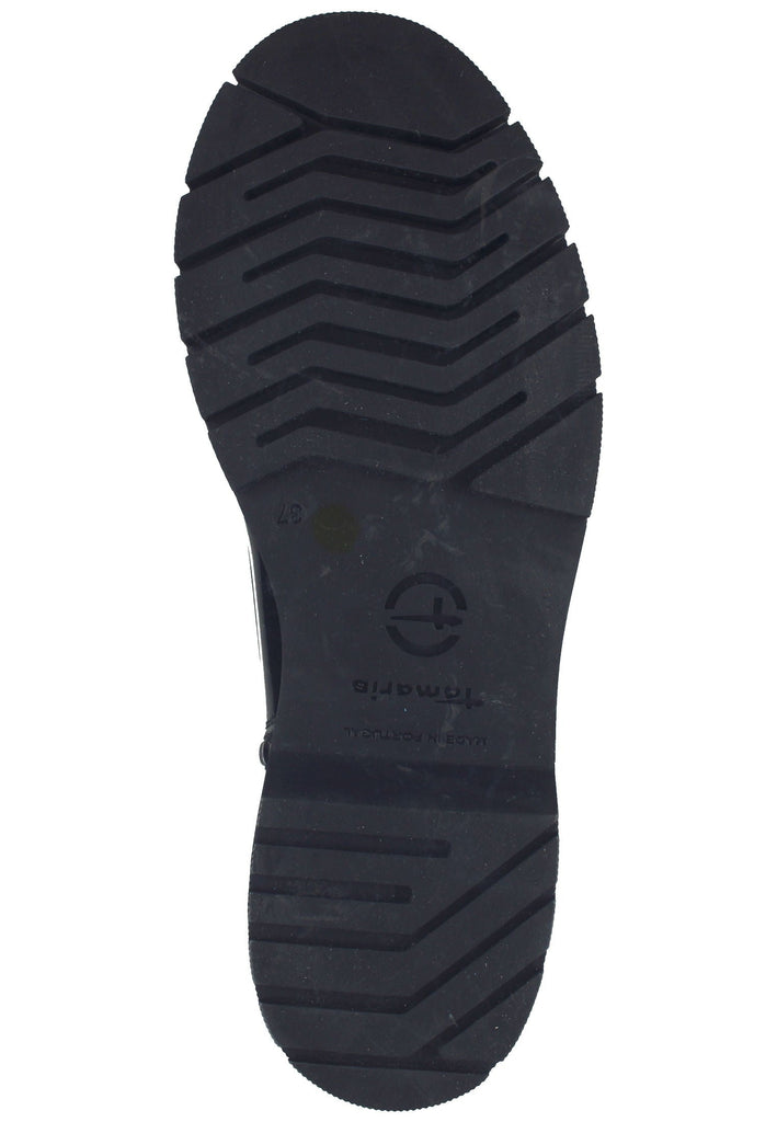 Tamaris Stiefelette Lederimitat schwarz