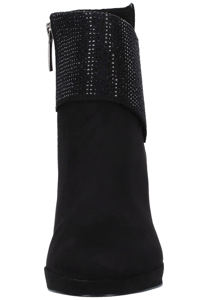 Tamaris Stiefelette Lederimitat Schwarz