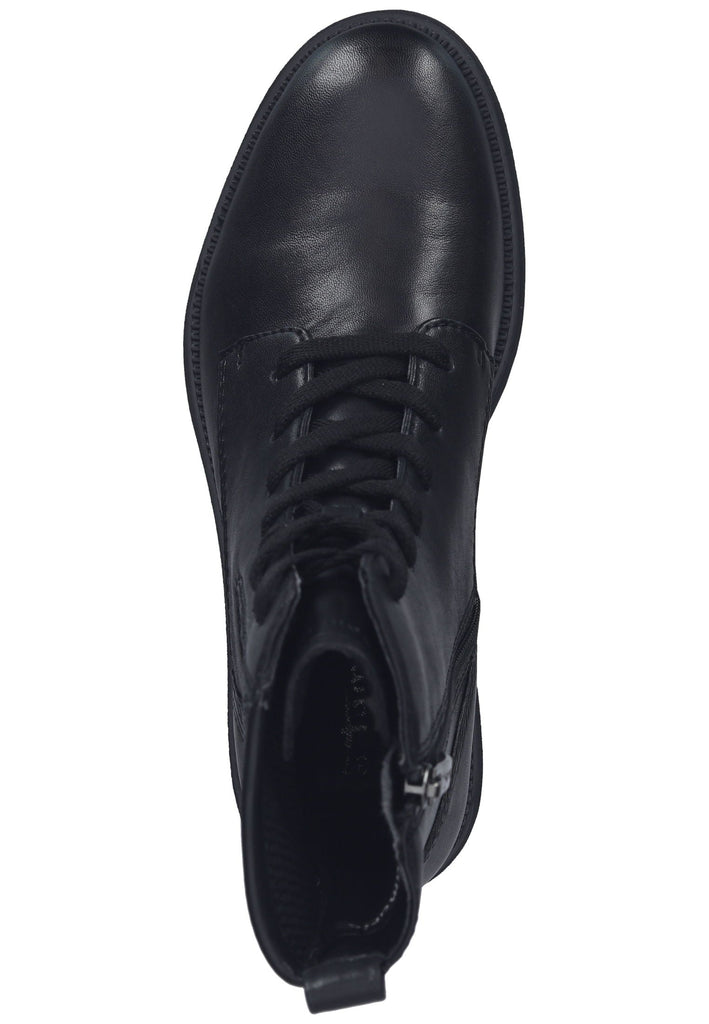 Tamaris Stiefelette Lederimitat Schwarz