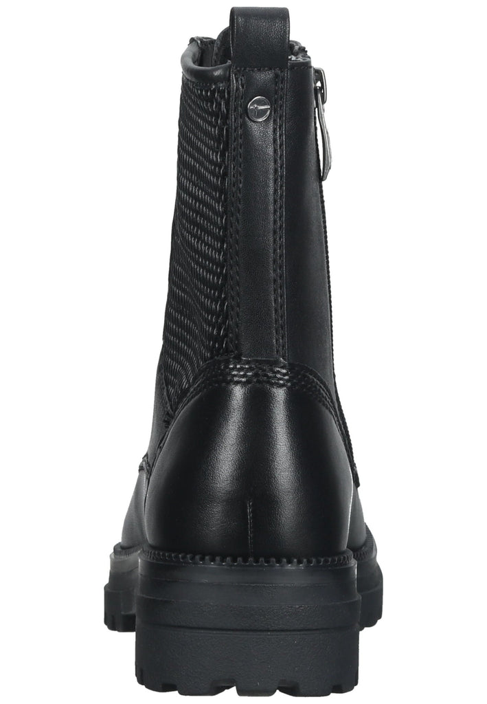 Tamaris Stiefelette Lederimitat Schwarz
