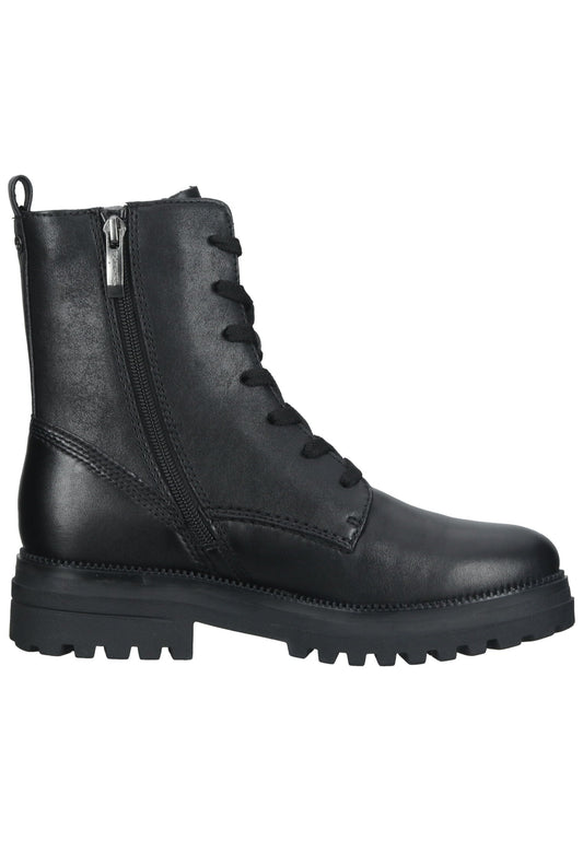 Tamaris Stiefelette Lederimitat Schwarz