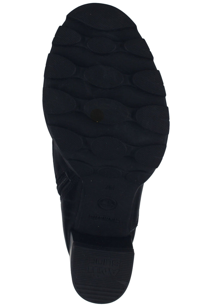 Tamaris Stiefelette Lederimitat Schwarz