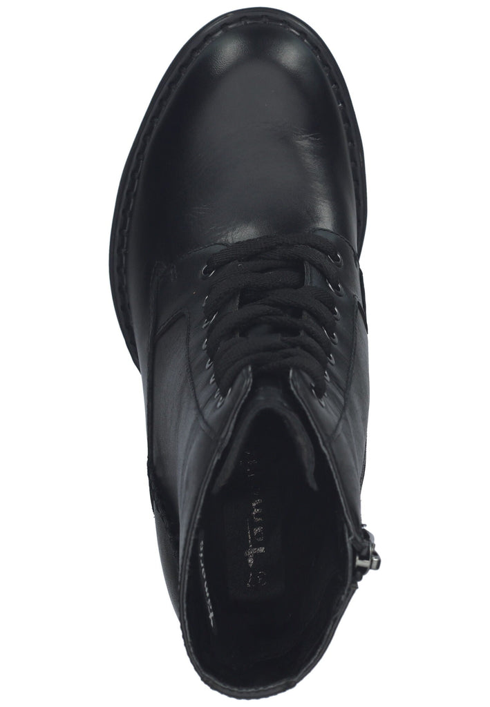 Tamaris Stiefelette Lederimitat Schwarz