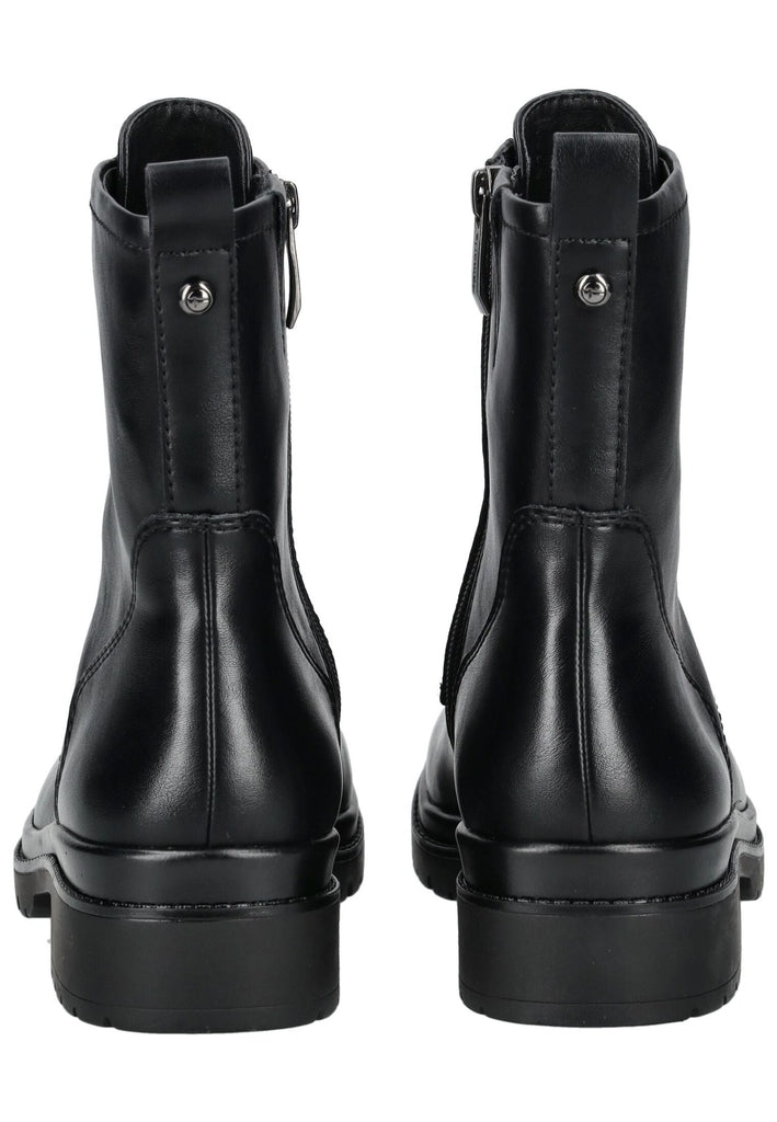 Tamaris Stiefelette Lederimitat Schwarz
