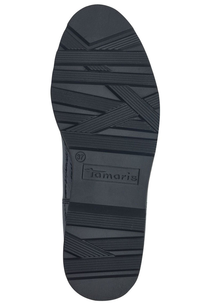 Tamaris Stiefelette Lederimitat/Textil Navy