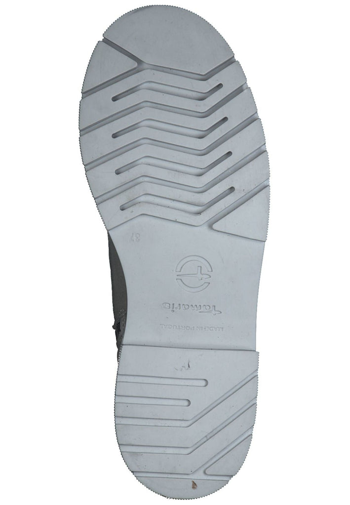 Tamaris Stiefelette Nubukleder Grau