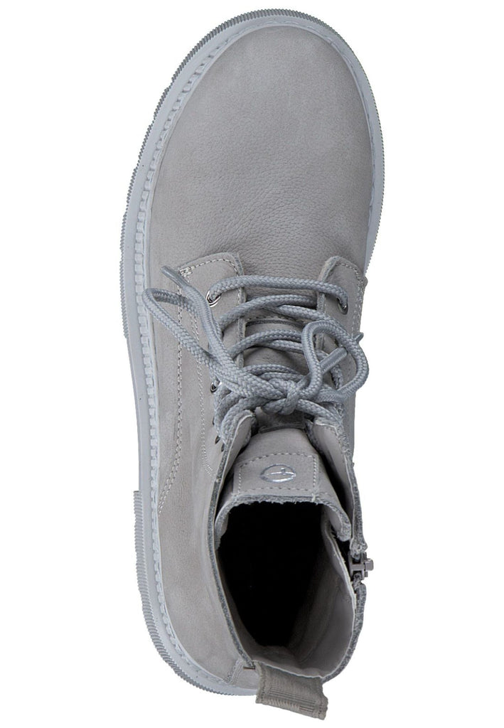 Tamaris Stiefelette Nubukleder Grau