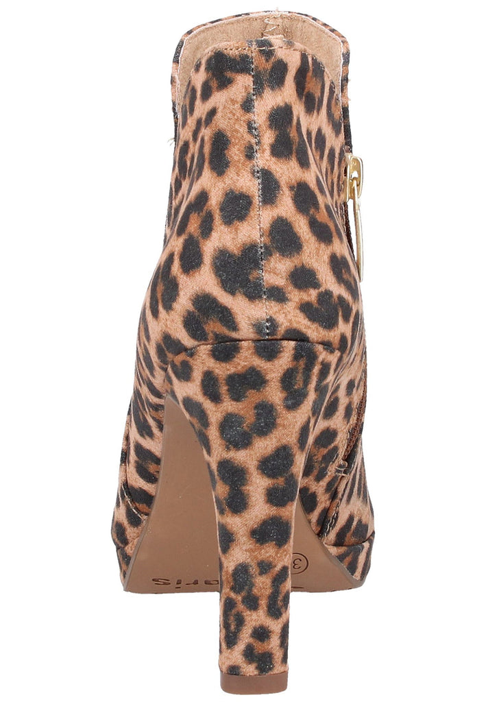 Tamaris Stiefelette Textil Leopard