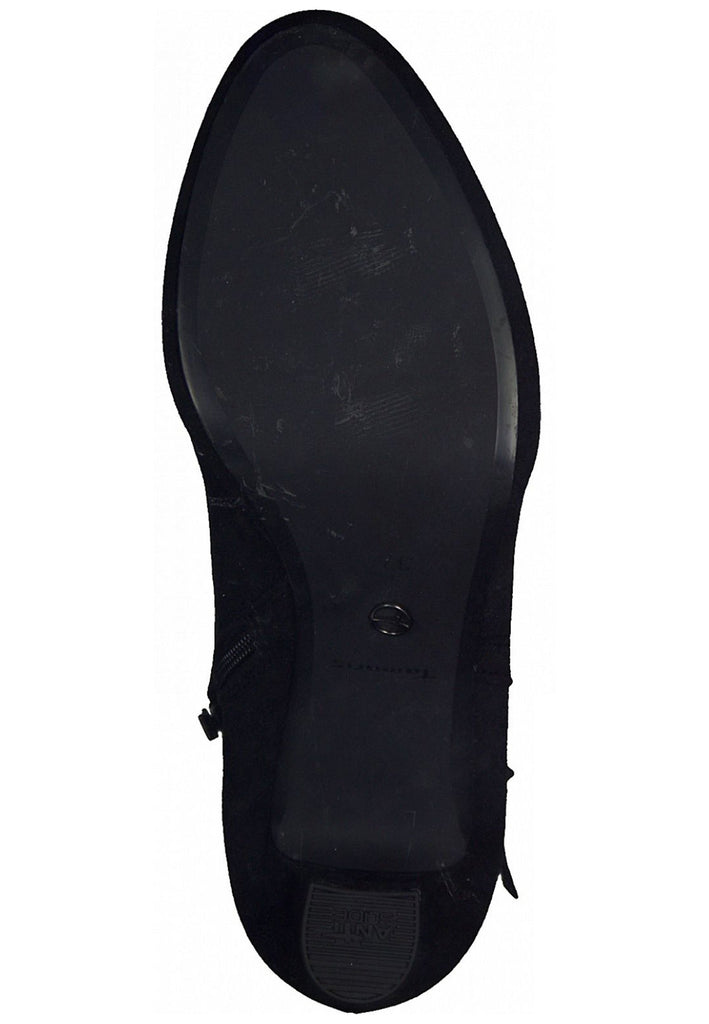 Tamaris Stiefelette Textil Schwarz