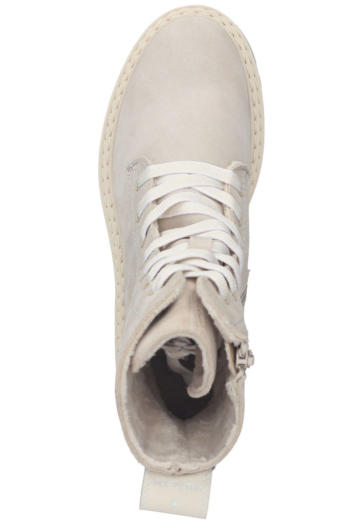 Tamaris Stiefelette Veloursleder Antelope Warmfutter