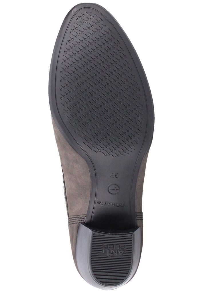 Tamaris Stiefelette Veloursleder Blau