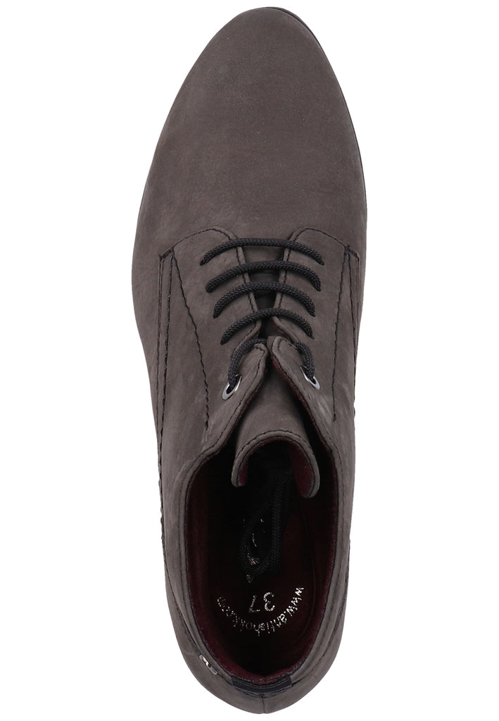 Tamaris Stiefelette Veloursleder Blau