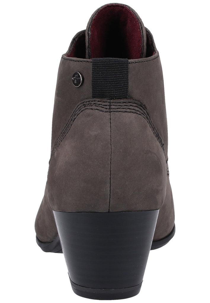 Tamaris Stiefelette Veloursleder Blau