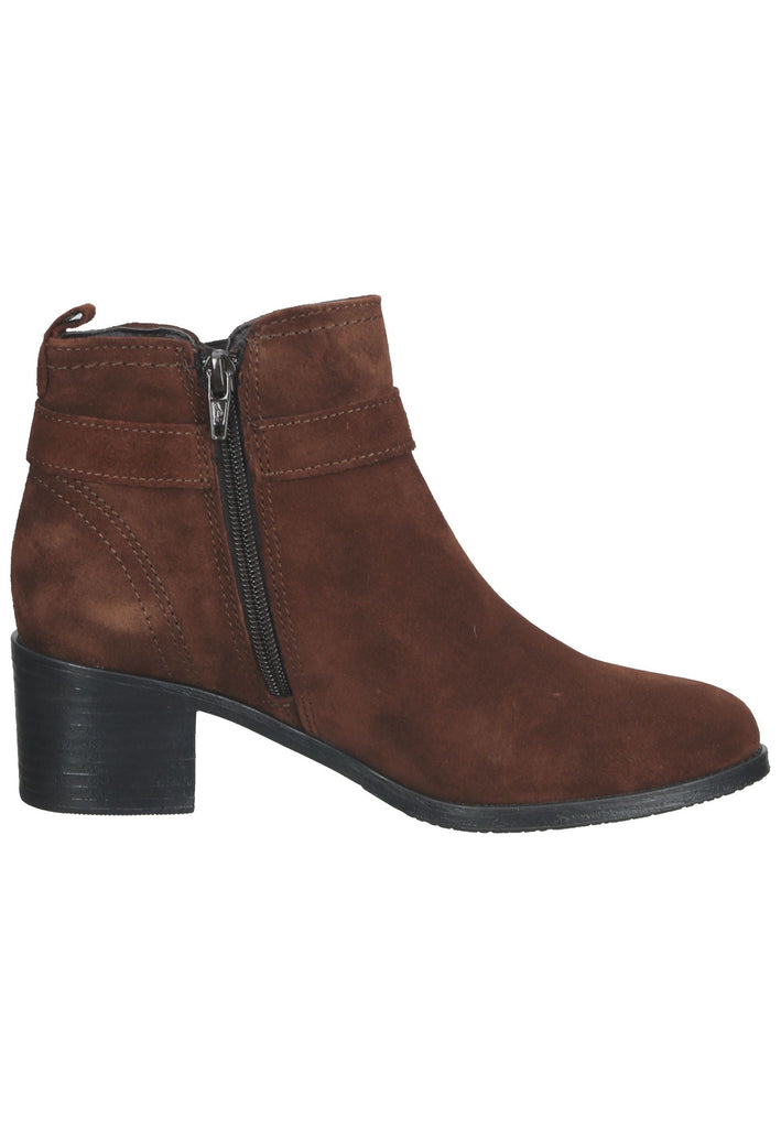 Tamaris Stiefelette Veloursleder Chocolate